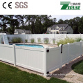 white pvc coated decorative privacy fence for sale